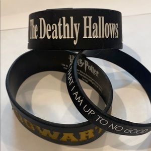 Harry Potter Rubber Wrist Bands